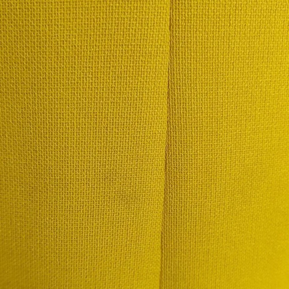 Zara Blazer  XS Yellow Double Breasted Asymmetric Blogger Fave - Picture 12 of 16